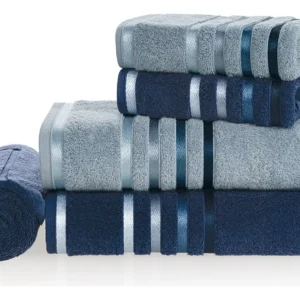 Jogo Toalha Banho Karsten Lumina Fio Penteado Softmax 5 Peças