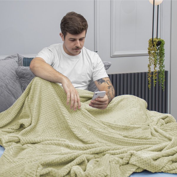 Manta Casal Flannel Pollo Appel Home