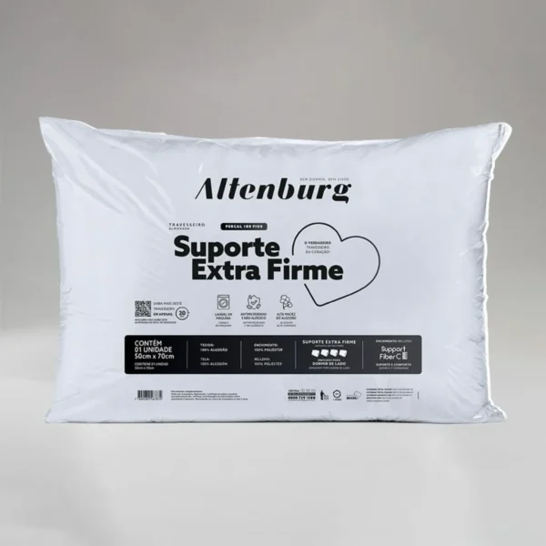 Travesseiro Altenburg Suporte Extra Firme