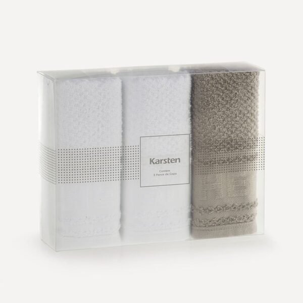 Pano de Copa Karsten Cuisine Cor:Branco/Lunar/Branco